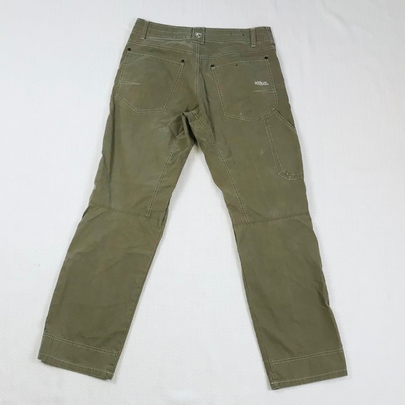 KUHL REVOLVR VINTAGE PATINADYE KHAKI PANT 32 X 32 - Picture 6 of 14